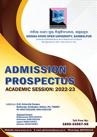 Admission Prospectus .